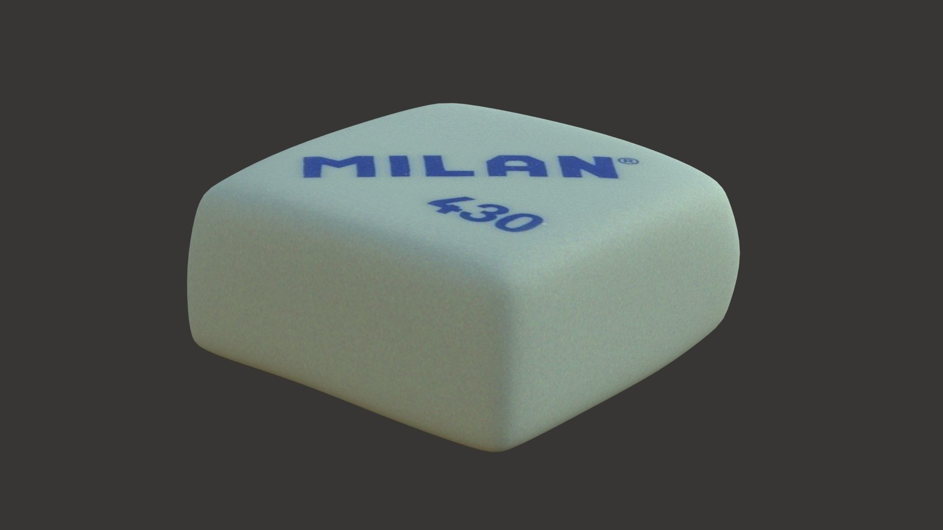 Eraser milan dice 3D model_1