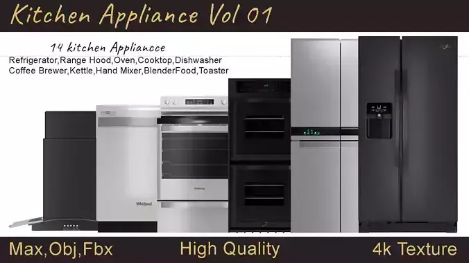 14 Kitchen Appliance Vol 1