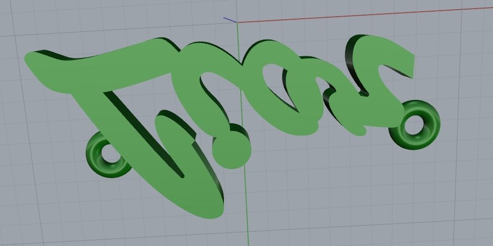 Pendant Liar Model 1222 3D print model_8