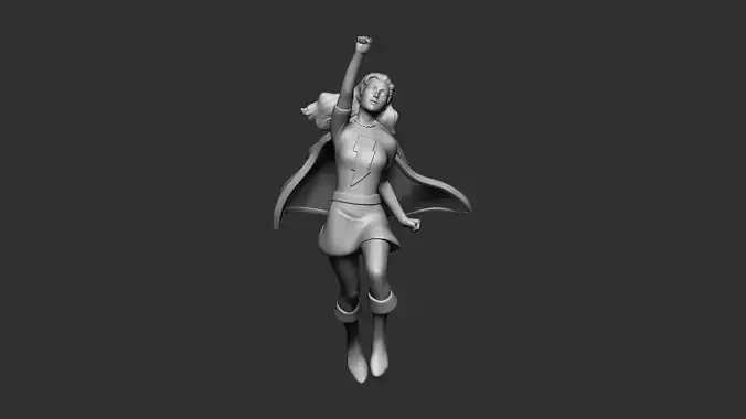 Mary Marvel from DC Comics - 3D Print Model 3D print model