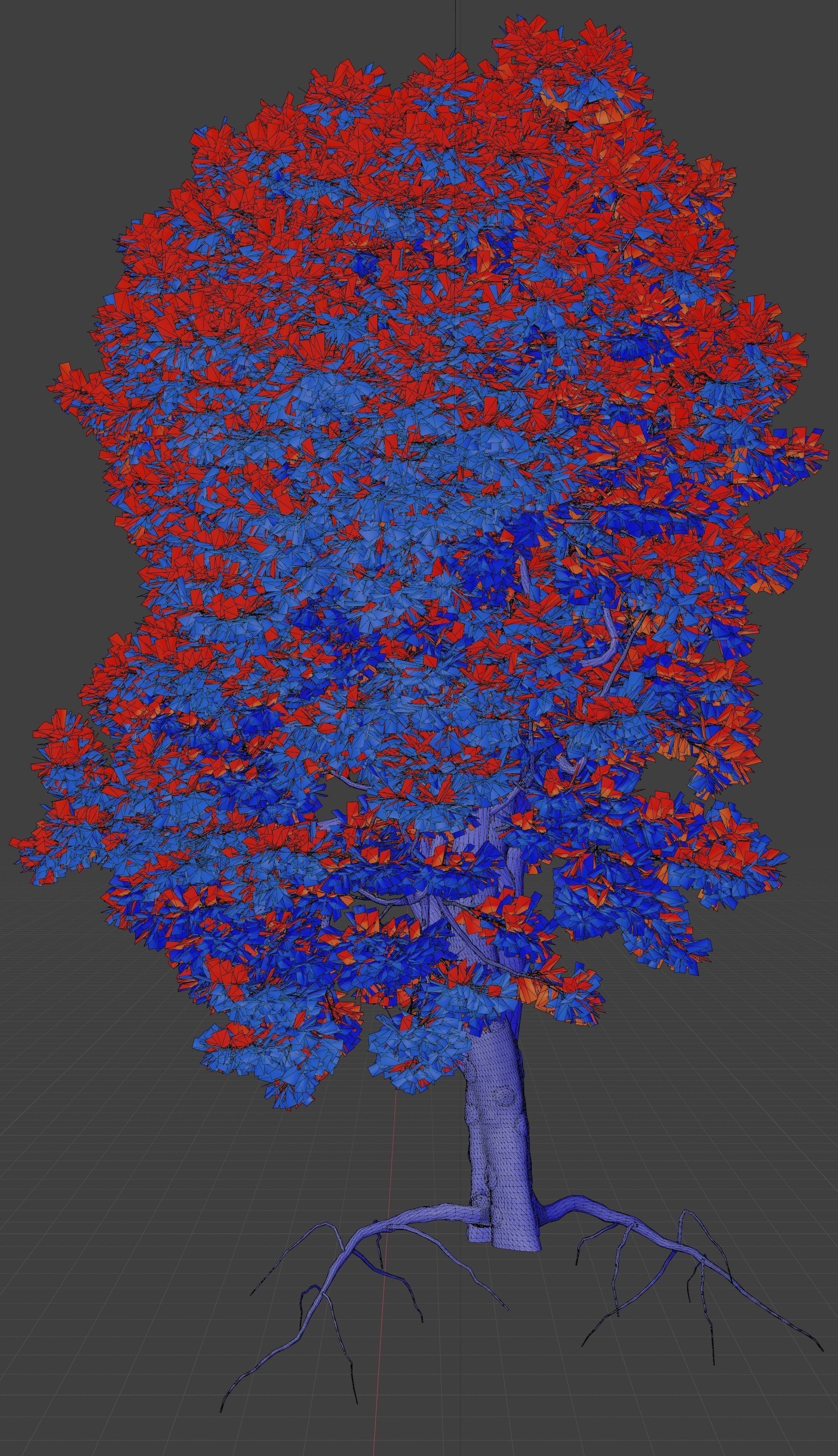 Ash-leaved tree ver 0-2 3D model_9