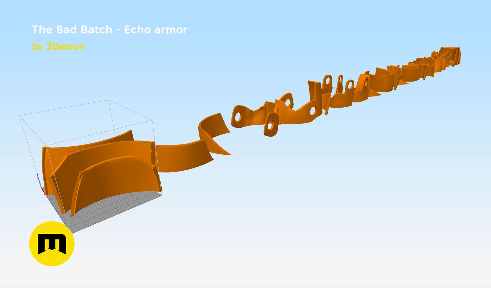 The Bad Batch Echo armor 3D print model_13