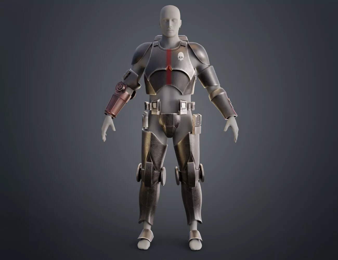 The Bad Batch Echo armor 3D print model