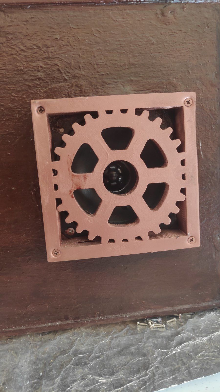 Cover for steampunk speakers 3D print model_3