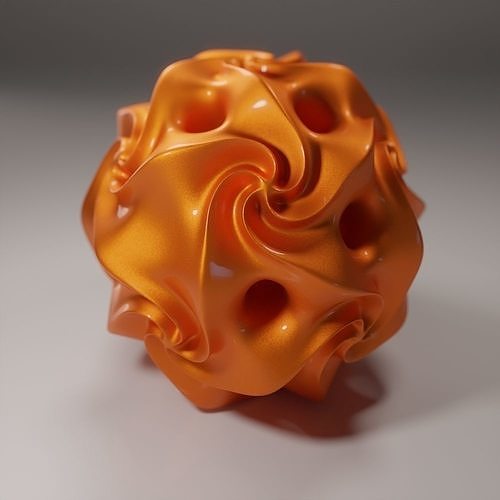 3D printable Polyhedra Ball 3D print model
