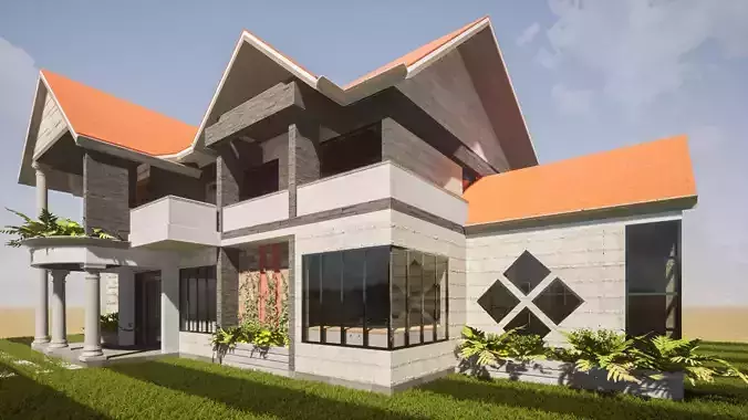 Modern Maisonette Interior and Exterior