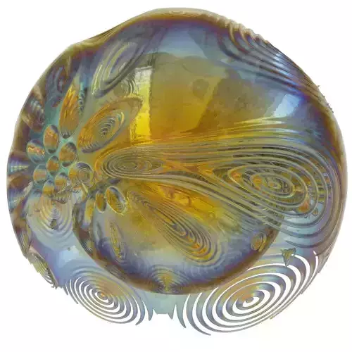 Asteroid glass sculpture with swirls 3D model