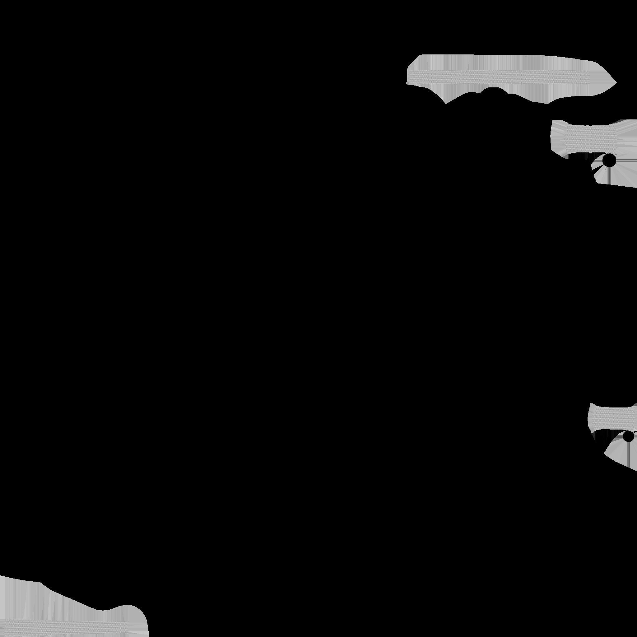 Diving Helmet B 05 Red - Character Design Fashion Low-poly 3D model_22