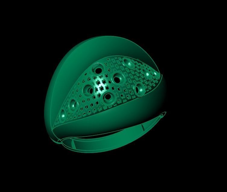 Woman Rings 3D 3D print model_2