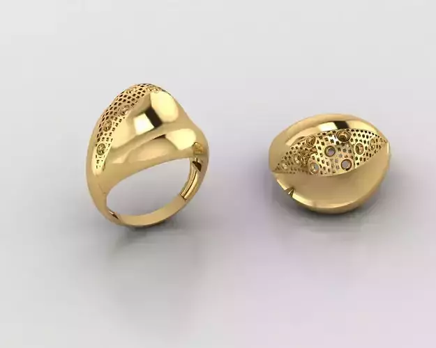 Woman Rings 3D
