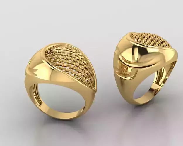 Woman Rings 3D