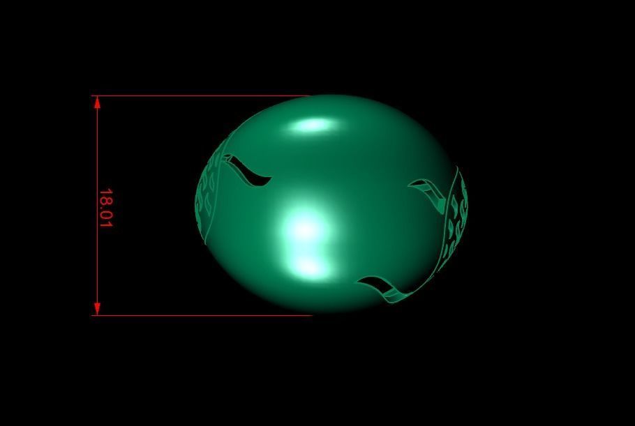 Woman Rings 3D 3D print model_1