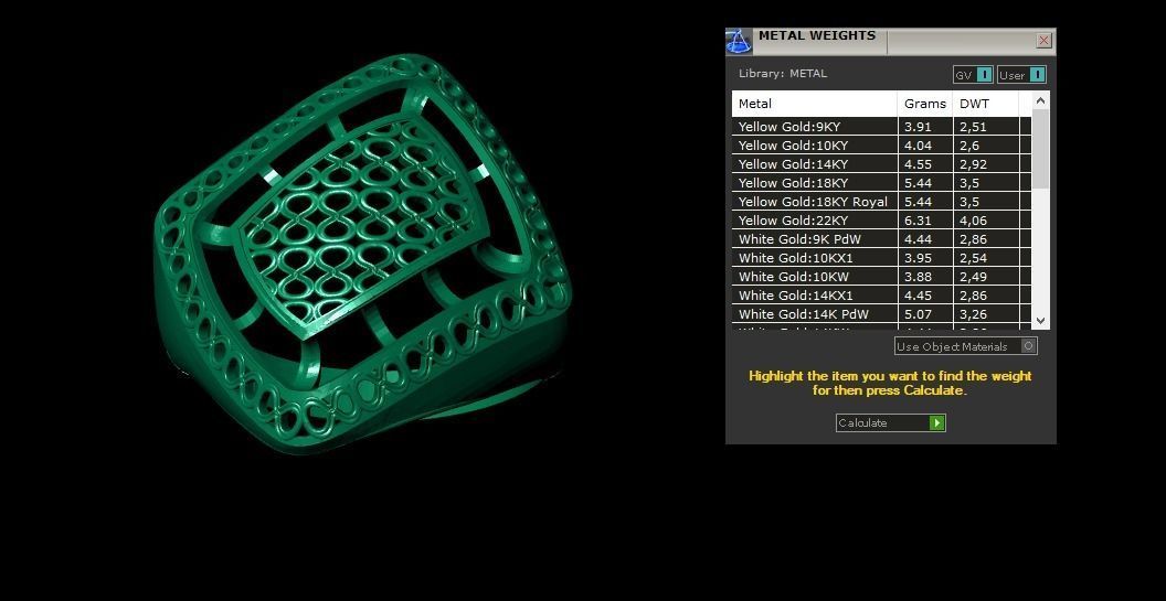 Woman Rings 3D 3D print model_3