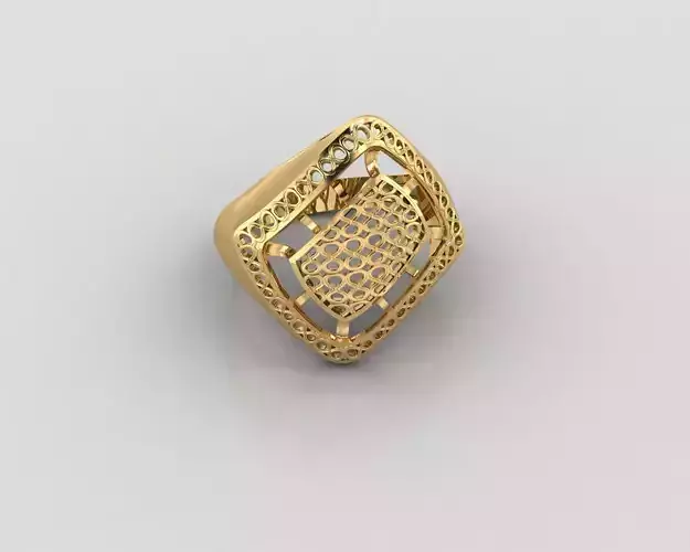 Woman Rings 3D