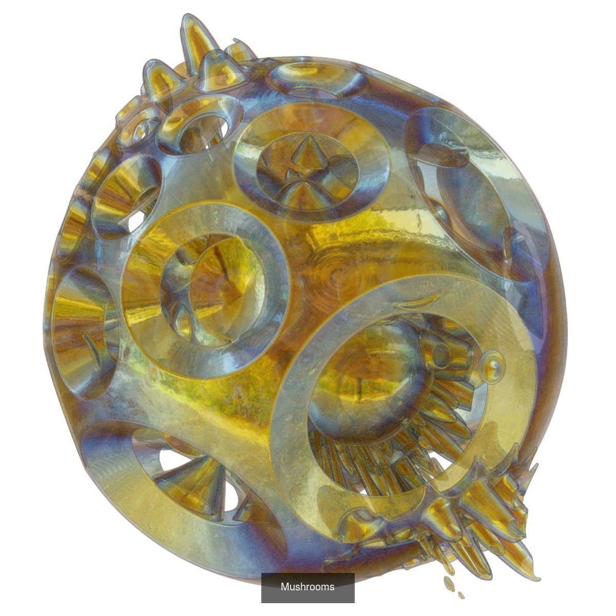 Have you got the balls - 24 Orbs 3D Model Collection_11