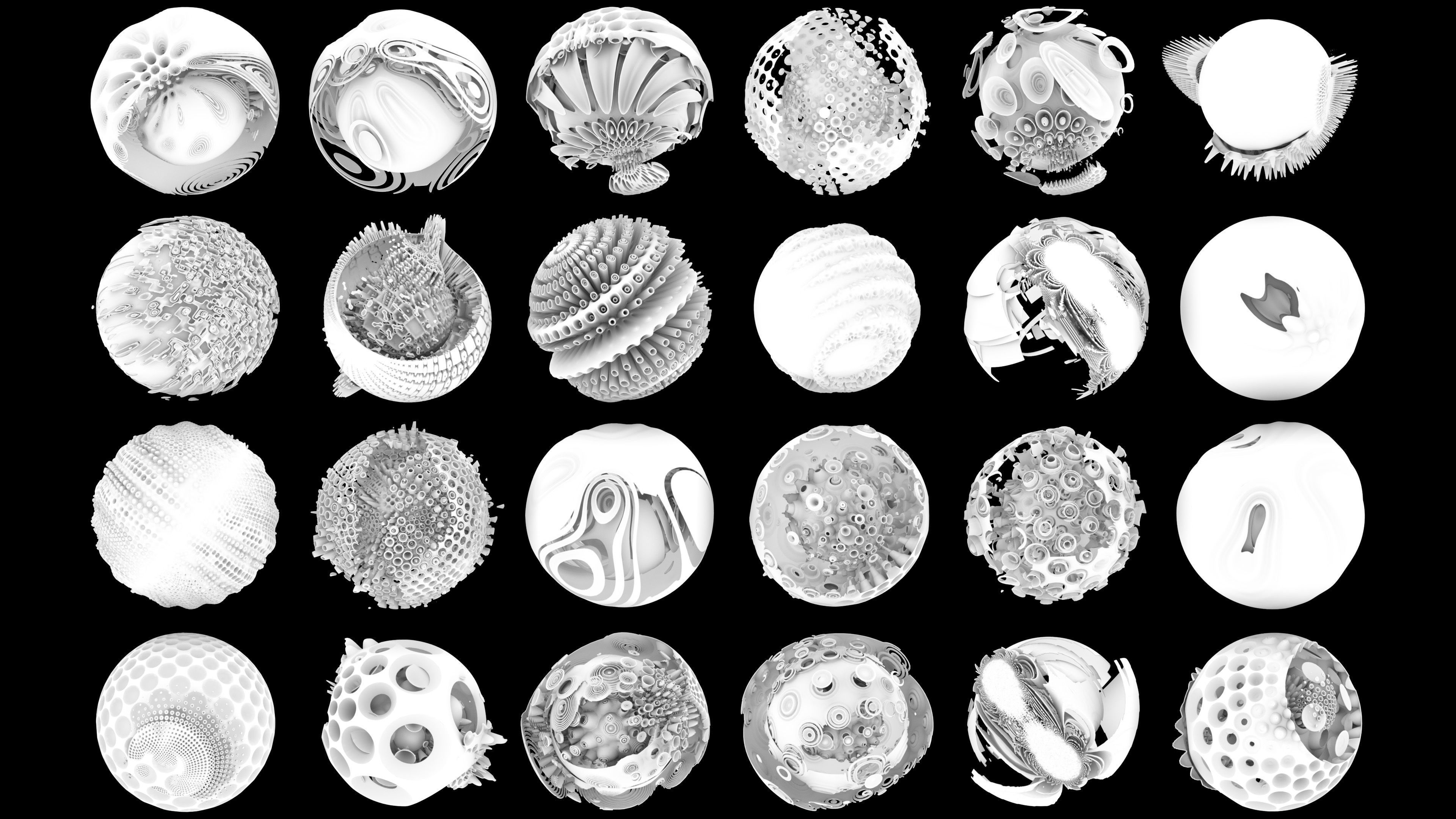 Have you got the balls - 24 Orbs 3D Model Collection_3