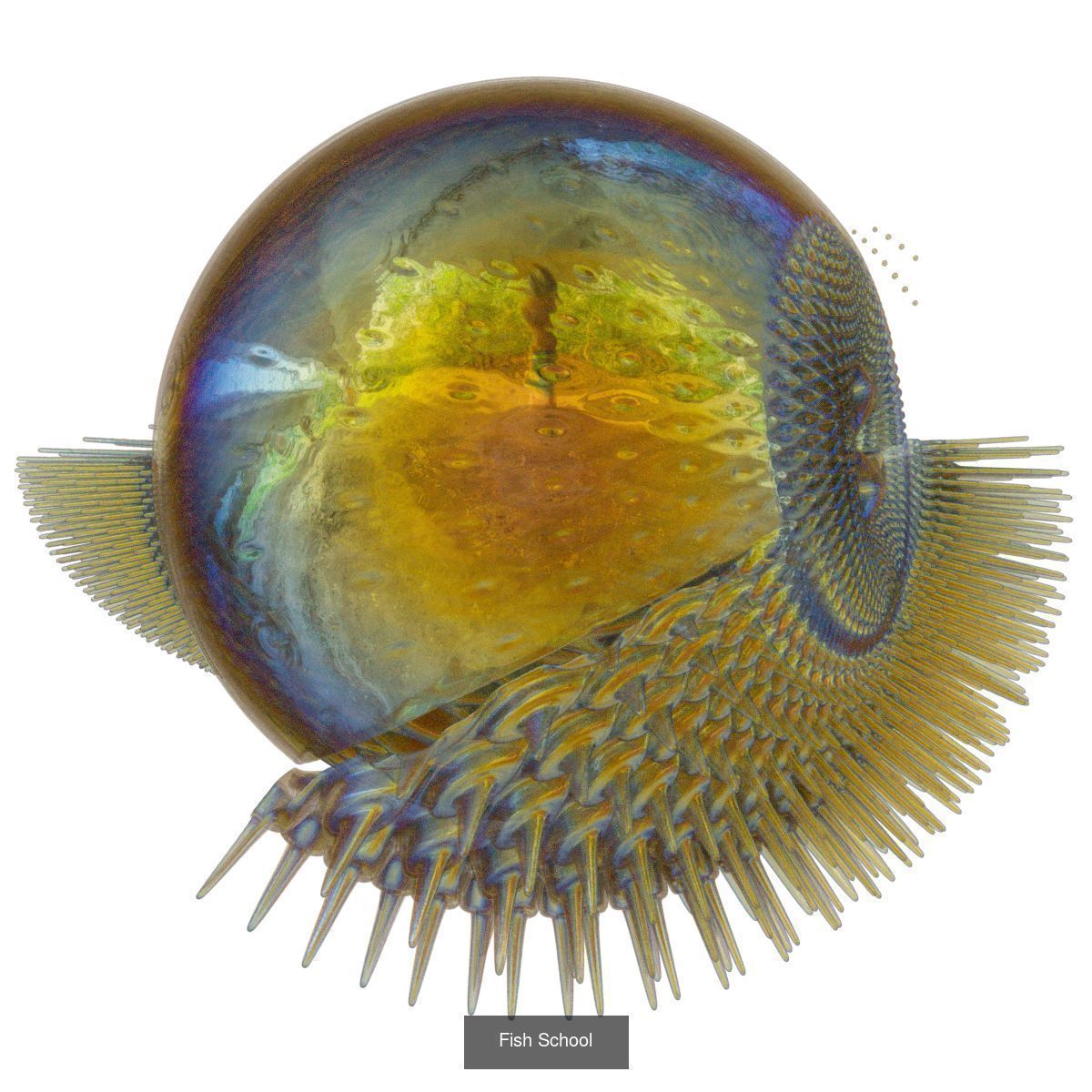 Have you got the balls - 24 Orbs 3D Model Collection_24