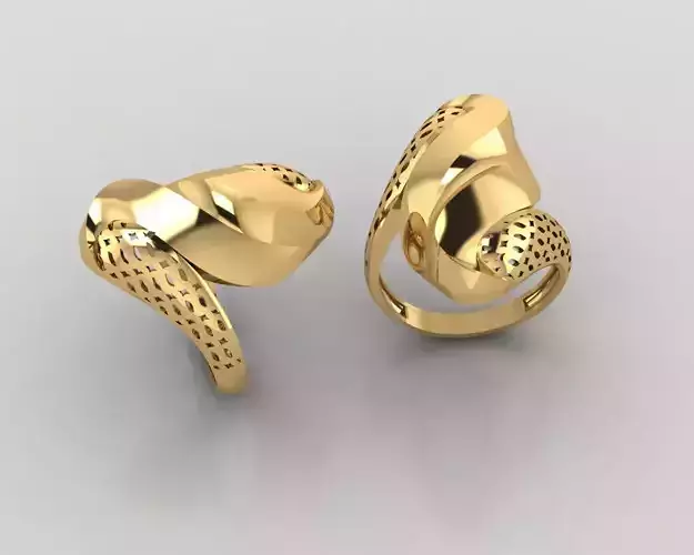 Woman Rings 3D