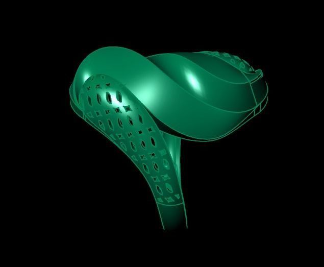 Woman Rings 3D 3D print model_2