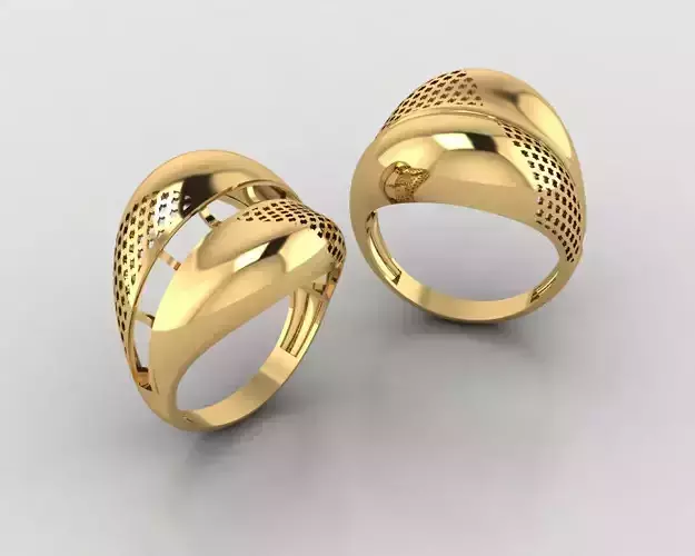 Woman Rings 3D