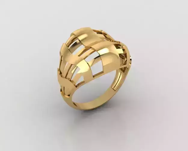 Woman Rings 3D