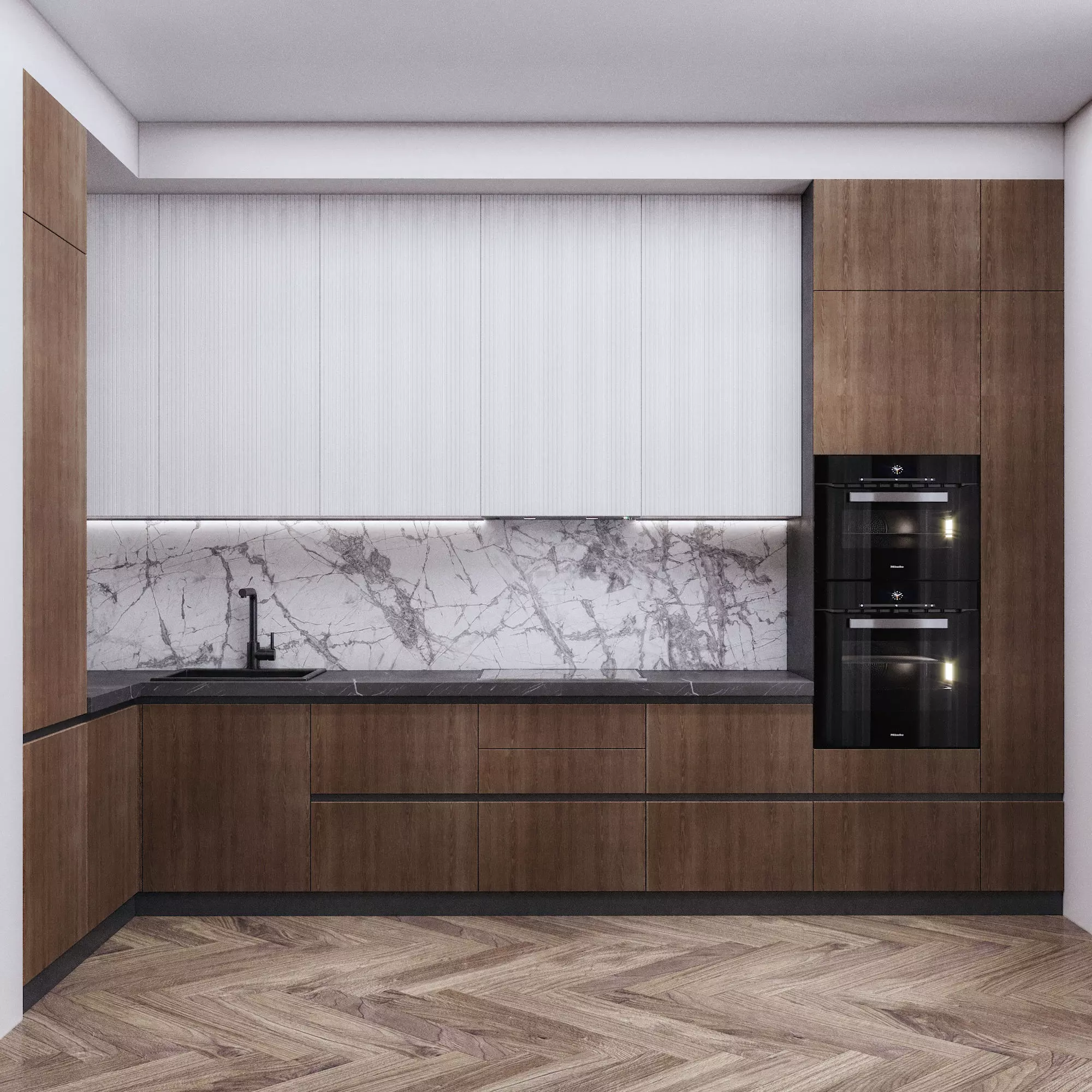 Kitchen modern 3D model