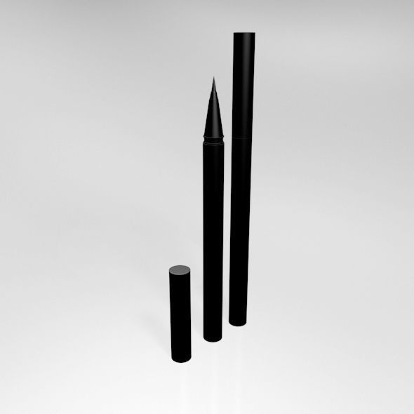 Eye Liner 01 3D model_12