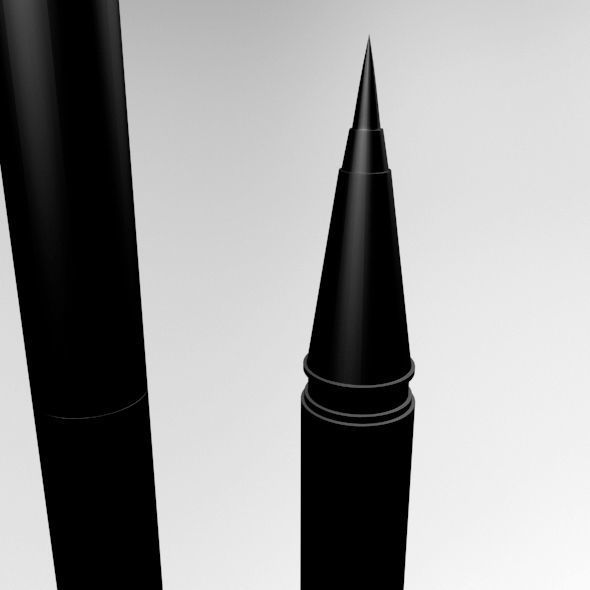 Eye Liner 01 3D model_4