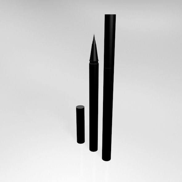 Eye Liner 01 3D model_9