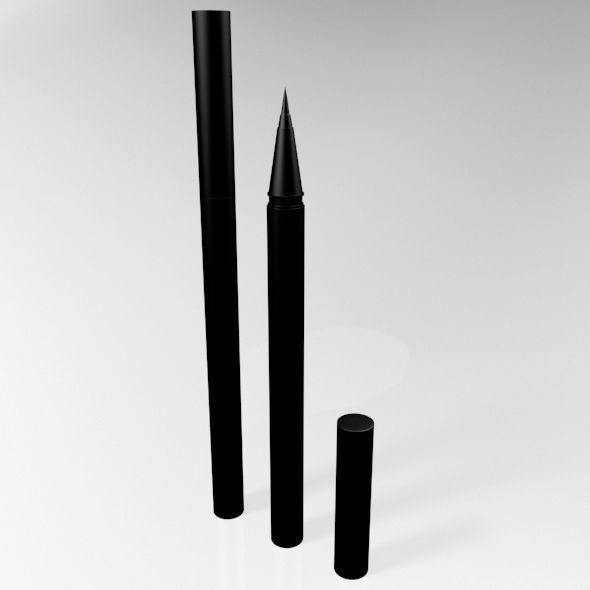 Eye Liner 01 3D model_1