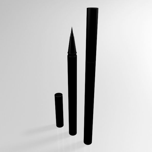Eye Liner 01 3D model_3