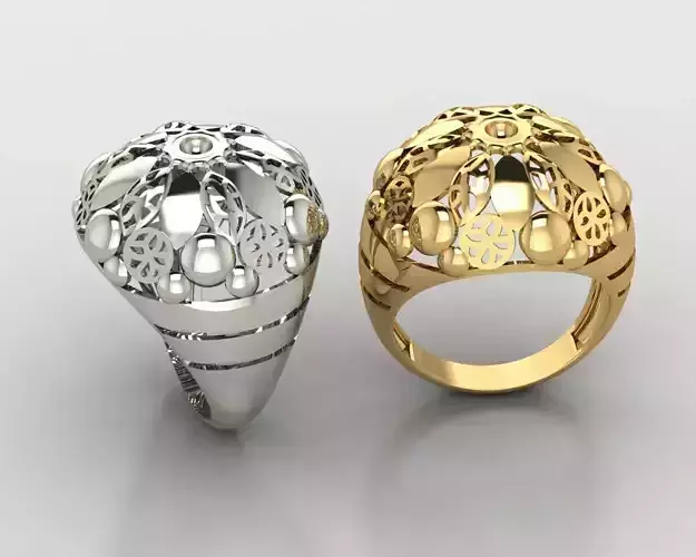 Woman Rings 3D