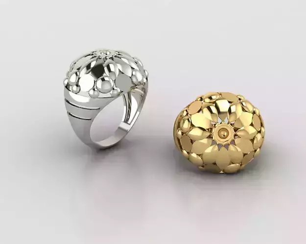 Woman Rings 3D