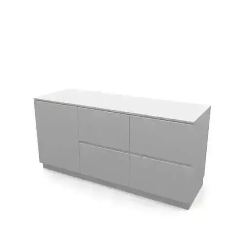 White Wooden Dresser