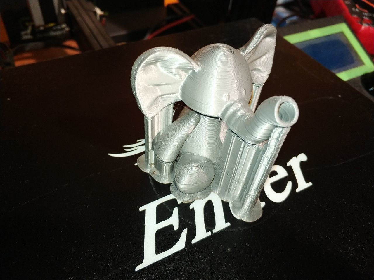 Nice elephant hookah mouthpiece mouth tip Adaptador cachimba 3D model