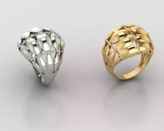 Woman Rings 3D