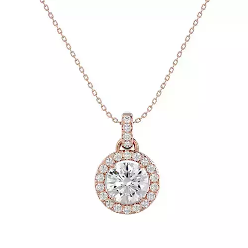 Solitaire Pendant With 360 Animation 3dm stl renders 3D print model