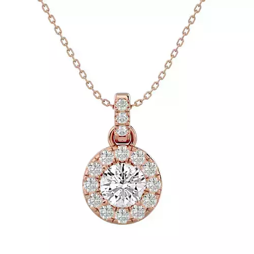 Solitaire Pendant With 360 Animation 3dm stl renders 3D print model