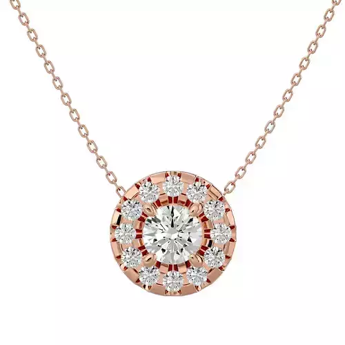 Solitaire Pendant With 360 Animation 3dm stl renders 3D print model