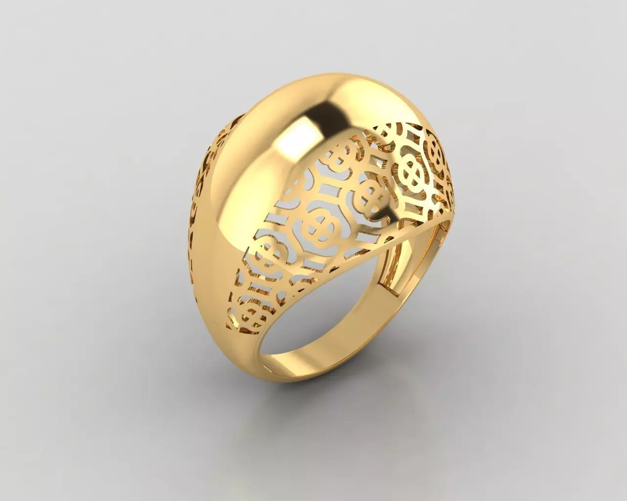 Woman Rings 3D 3D print model_0
