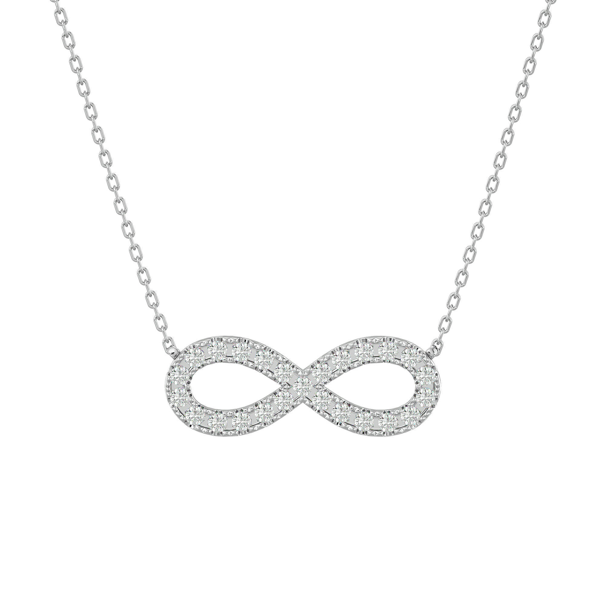 Infinity Pendant With 360 Animation 3dm stl renders 3D print model_2