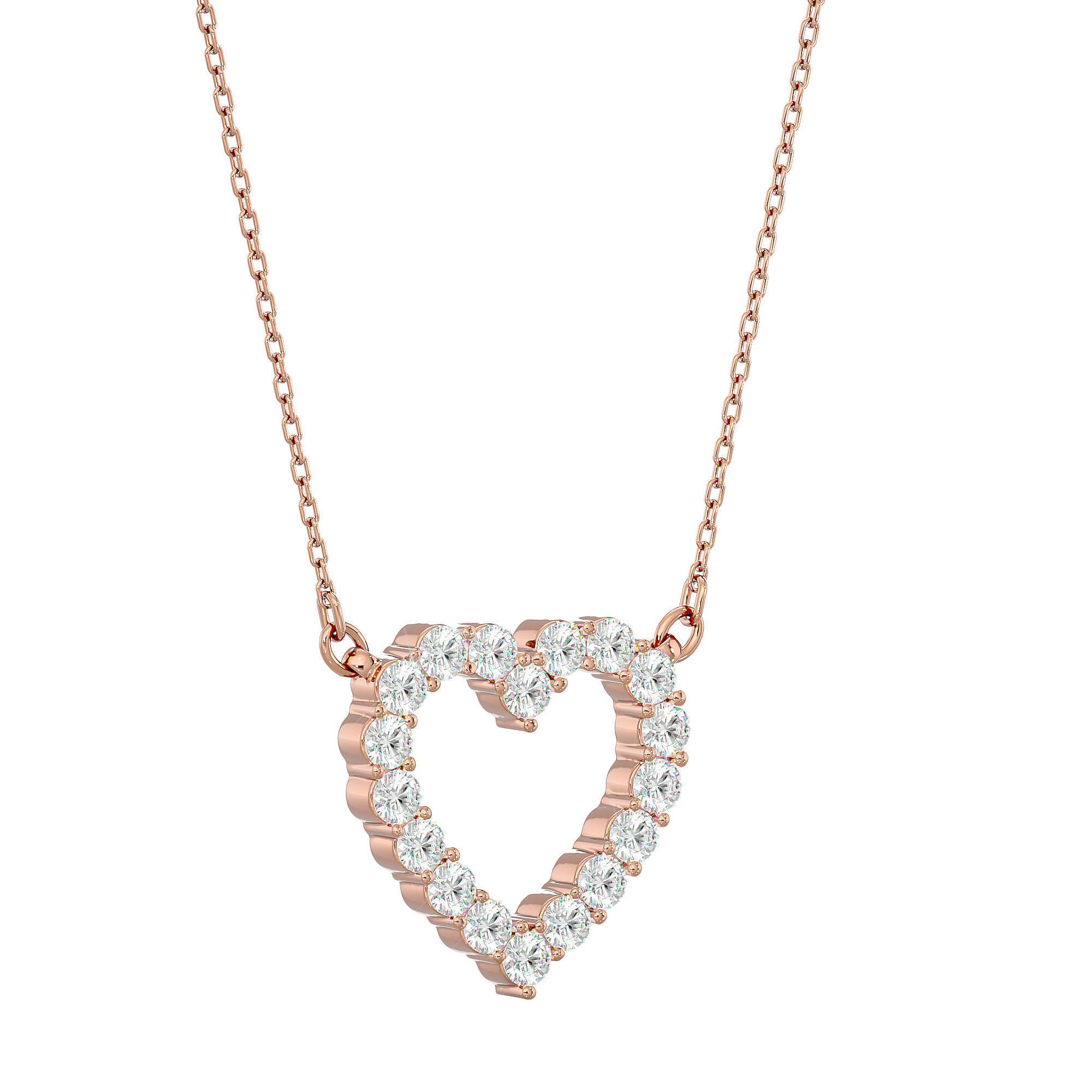 Heart Love Pendant With 360 Animation 3dm stl renders 3D print model_9