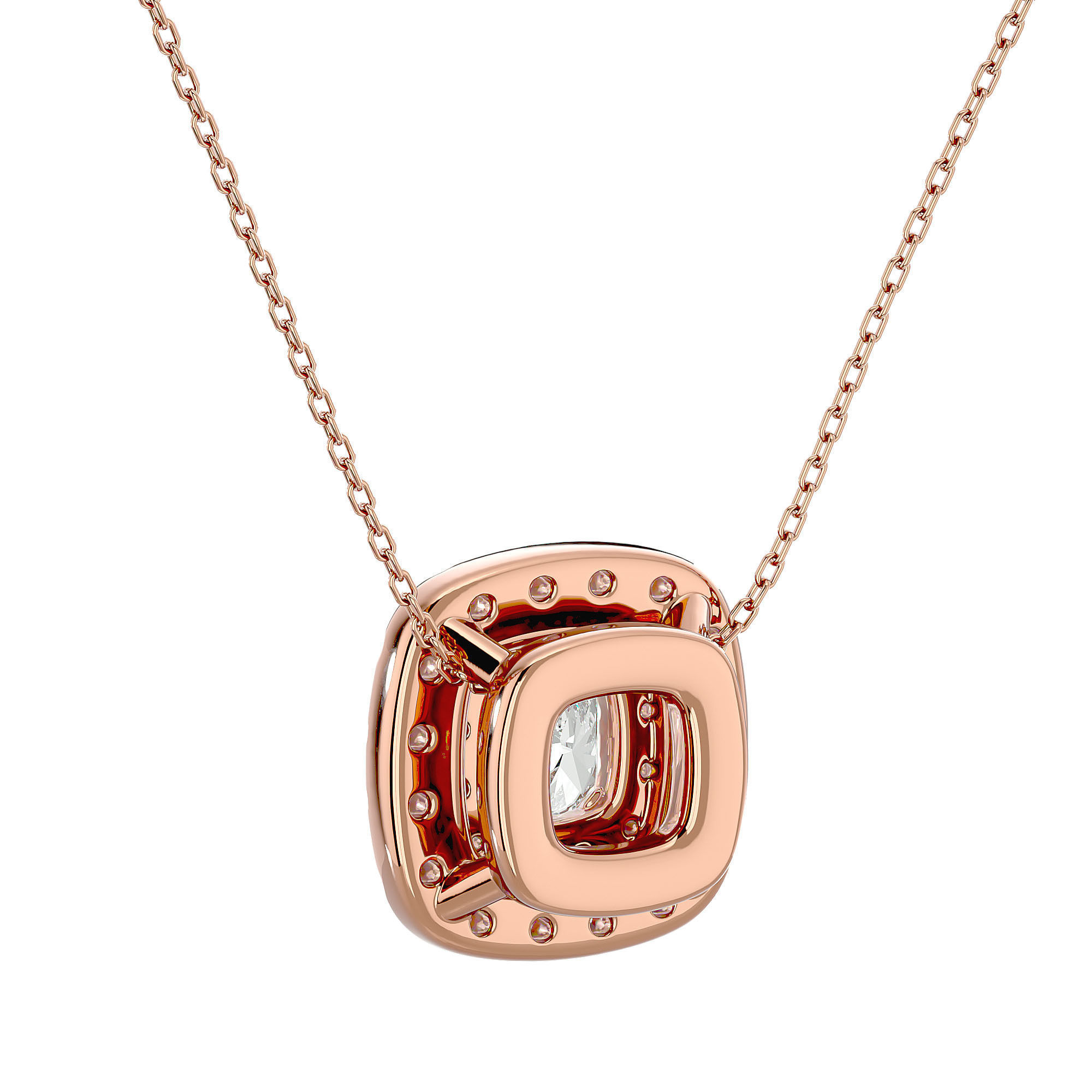 Solitaire Pendant With 360 Animation 3dm stl renders 3D print model_12