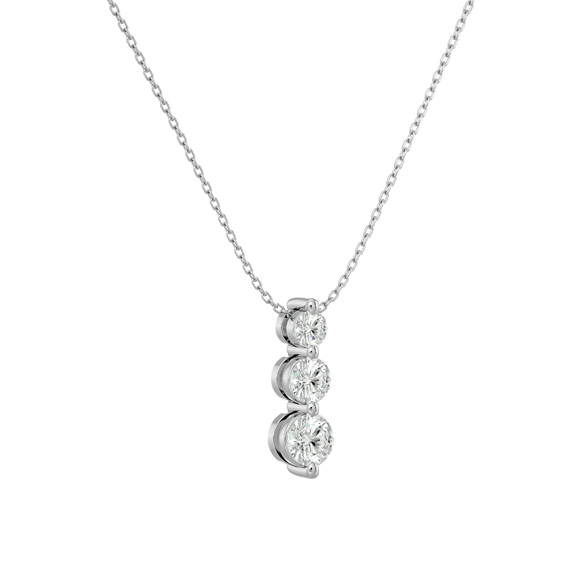 Solitaire Pendant With 360 Animation 3dm stl renders  3D print model_3