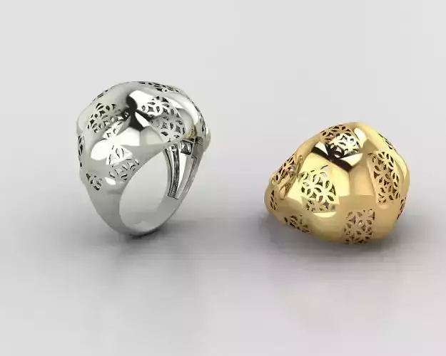Woman Rings 3D