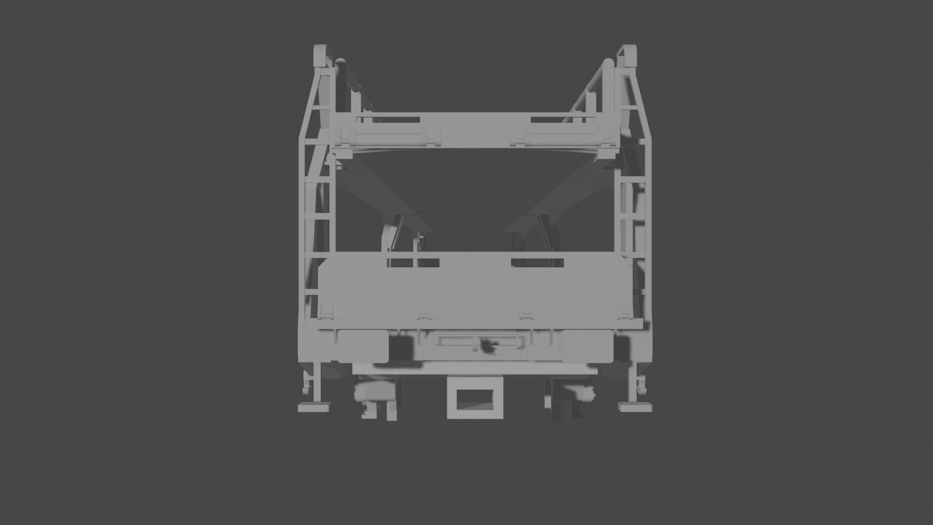 H0 1-87 scale Laeks TA 370 car carrying wagon 3D print model_5