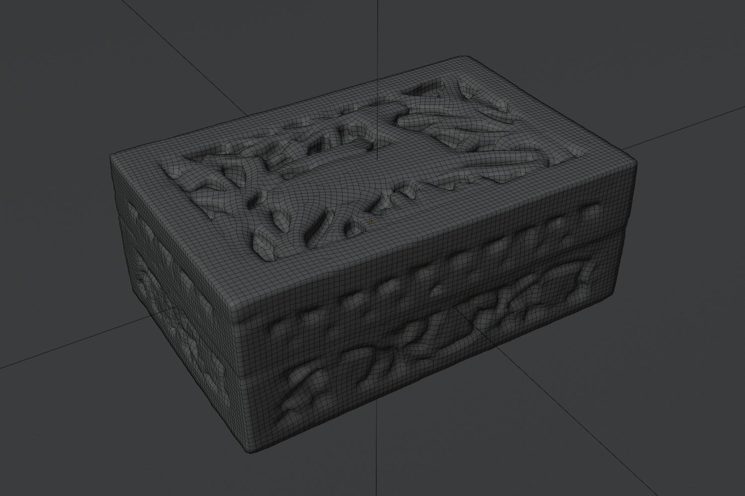 Wooden Ornament Box Hand Carved Deer 3D scan PBR 4K textures Low-poly 3D model_7