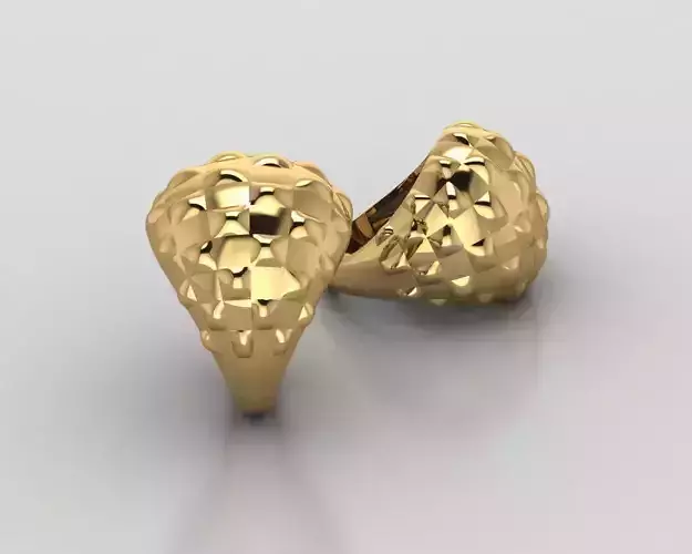 Woman Rings 3D 3D print model