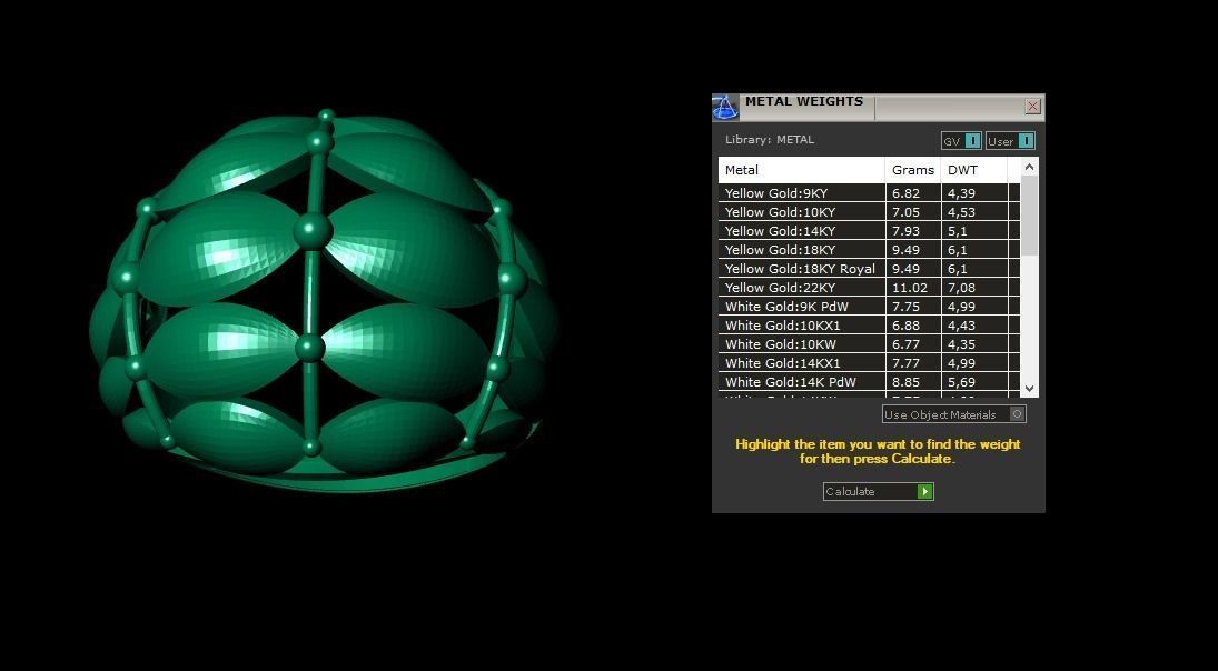 Woman Rings 3D 3D print model_3