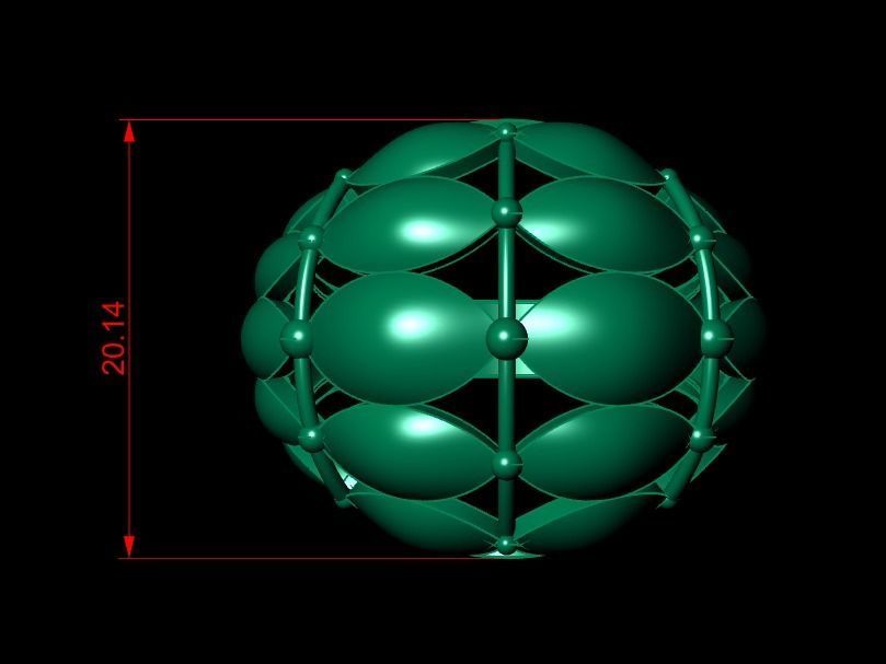 Woman Rings 3D 3D print model_1